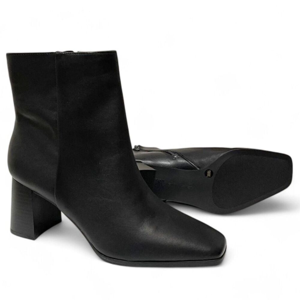 I.N.C. International Concepts Dasha Block-Heel Ankle Boots for Macy's, Size 10 M